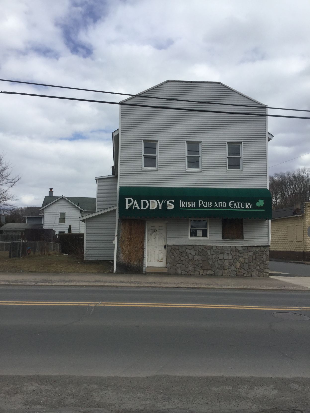 Douglas Bruce's property in Pittston, Penn.